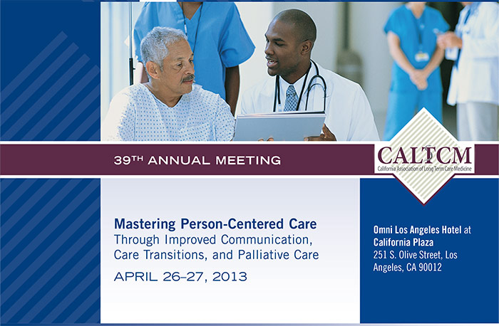 California Association of Long Term Care Medicine 39th Annual Meeting